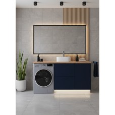 ВГ 1700 Ежевика/Белый гладкий Арника РМ (со столешницей) в.2 ВГ 1700 Ежевика/Белый гладкий Арника РМ (со столешницей) в.2