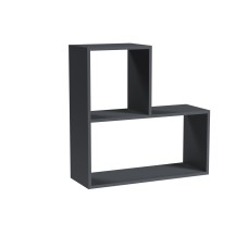 Гостиная Гира навесная полка ГН-1 графит серый