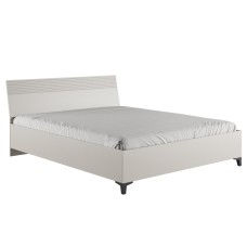 Кровать с основанием Ника (1,6м), Бежевый, Кашемир