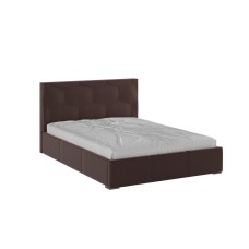 Кровать с ортопедическим основанием Манука (1,4м), Коричневый