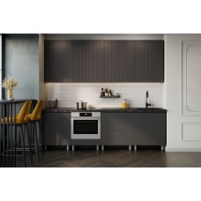 КГ Модерн 240 Графит (со столешницей, черный, 26) в.6