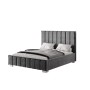 Кровать с реечным настилом Мирабель КР-16 (1,6м), Графит