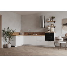 КГ Угловой 1500х2850 (с пм) , Белый софт матовый Арника РМ в.3 КГ Угловой 1500х2850 (с пм) , Белый софт матовый Арника РМ в.3