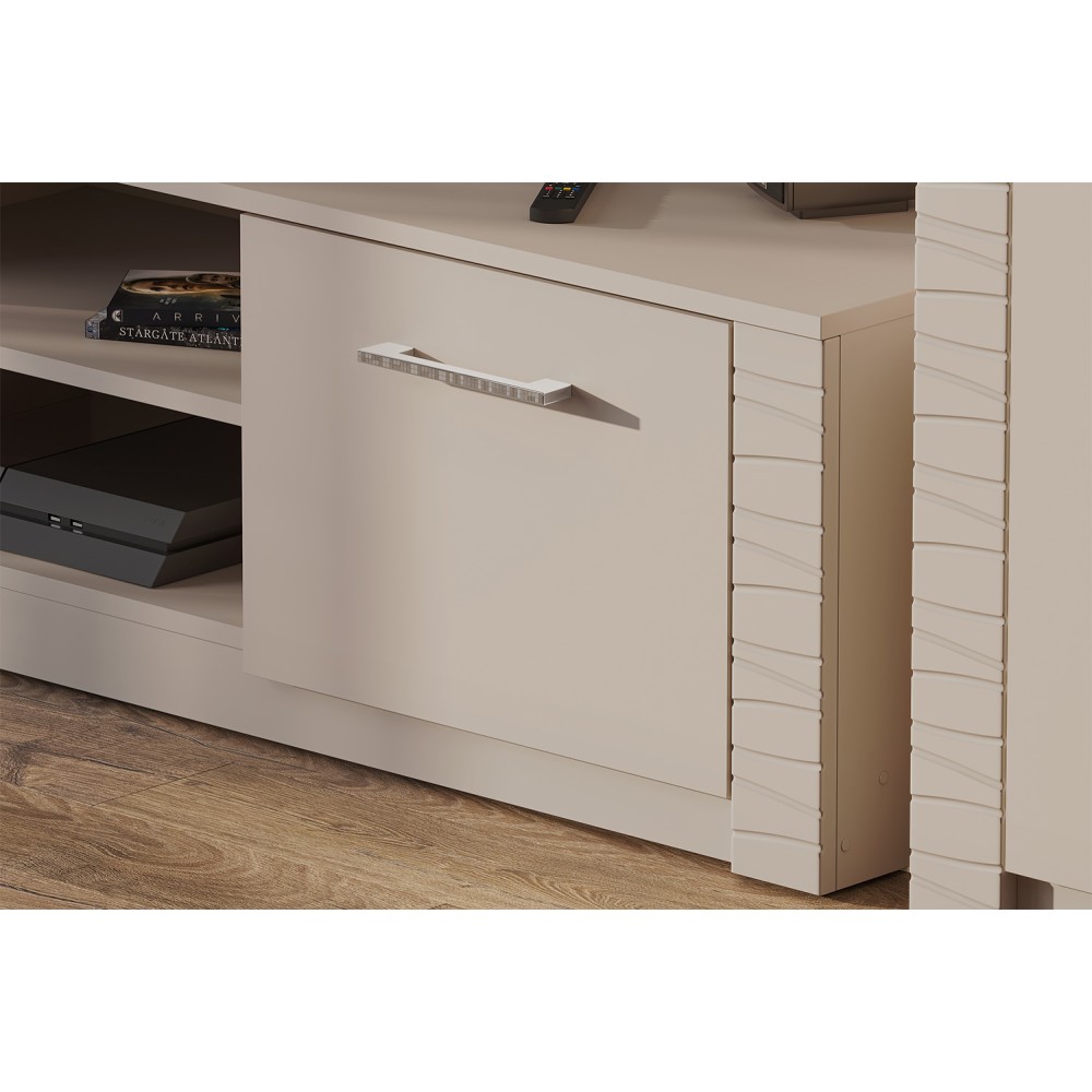 Тумба для ТВ Калипсо (1,6м), Меланж Тумба для ТВ Калипсо (1,6м), Меланж