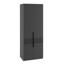 Шкаф двухстворчатый Ника, Эйхория, Графит