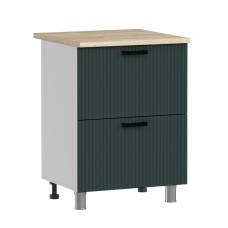 МК Аленушка Н2Я 600 Лотос Изумруд,скоба антрацит (без столешницы)