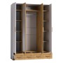 Шкаф для одежды и белья Айрис 555, дуб