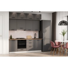 КГ Модус 210 Графит (со столешницей, сонома, 26) в.23