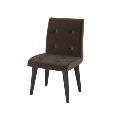 Стул Лилу, Коричневый, Шоколад