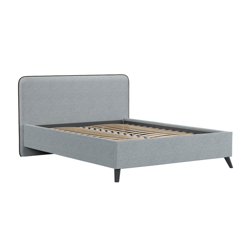 Кровать Мия 160 серая Кровать Мия 160 серая