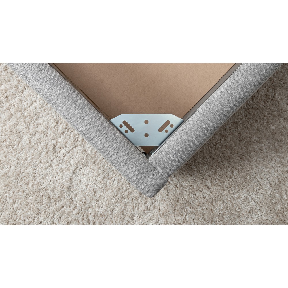 Кровать Мия 160 серая Кровать Мия 160 серая