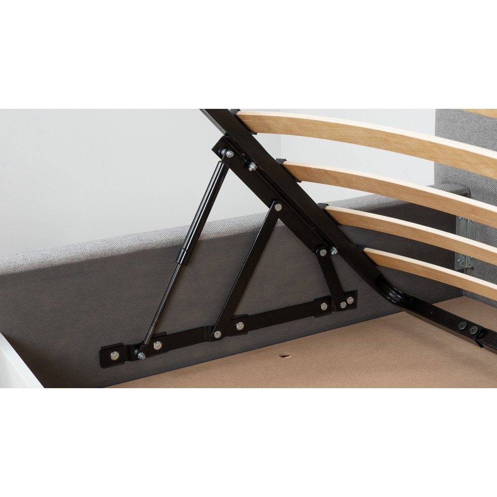 Кровать Мия 160 серая Кровать Мия 160 серая