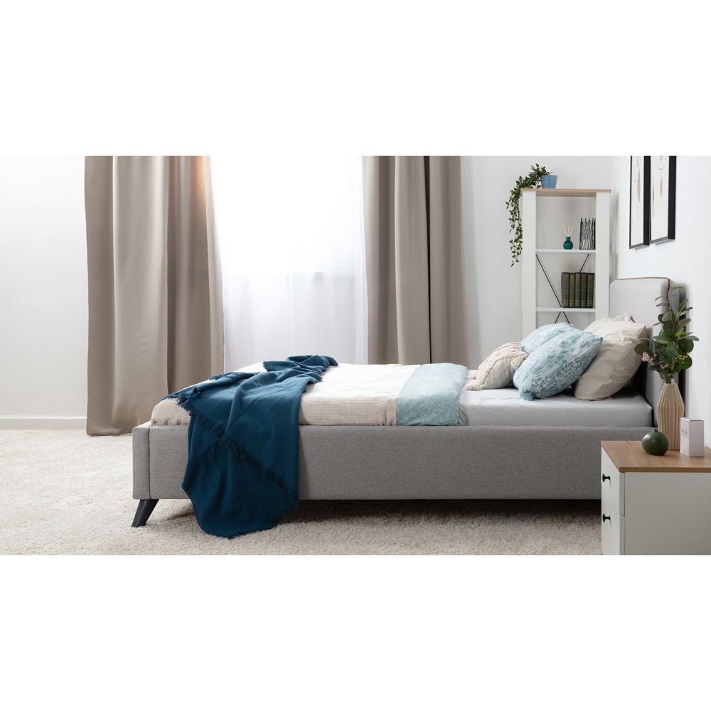 Кровать Мия 160 серая Кровать Мия 160 серая