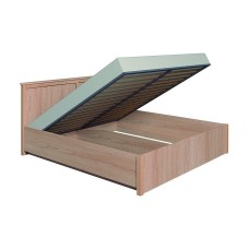 Кровать с подъемным механизмом Sherlock 41.2 180х200, дуб сонома