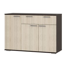 Комод длинный Стандарт 4 NEW, венге/лоредо Комод длинный Стандарт 4 NEW, венге/лоредо