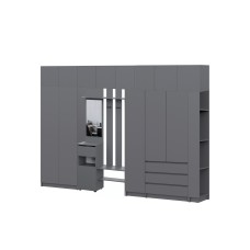 Прихожая Бали, Графит. Комплект 25