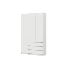 Шкаф трехстворчатый Бали, Белый Шкаф трехстворчатый Бали, Белый