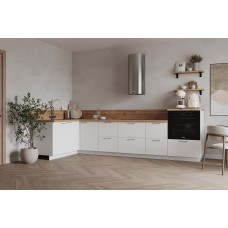 КГ Угловой 1500х3150 (без пм) , Белый софт матовый Арника РМ в.3 КГ Угловой 1500х3150 (без пм) , Белый софт матовый Арника РМ в.3