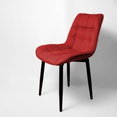Стул "Бостон" белый матовый Velutto 38 рубин Стул "Бостон" белый матовый Velutto 38 рубин