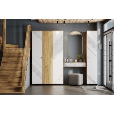 Прихожая Байкал, Белый. Комплект 5