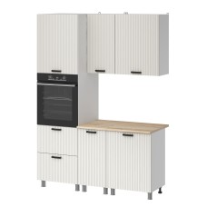 МК Аленушка 1,6м ПД Лотос Молочный,скоба антрацит,сонома