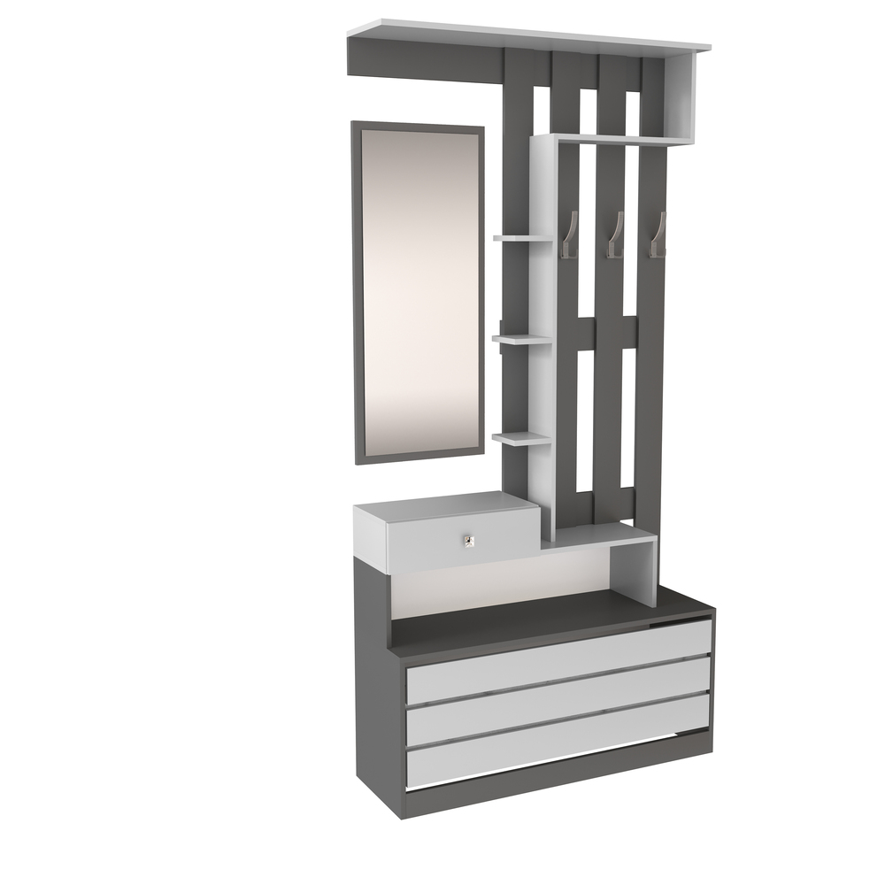 Центральная секция Ямайка ЯПЦС-1, Графит серый, Камень серый Центральная секция Ямайка ЯПЦС-1, Графит серый, Камень серый