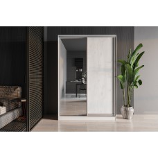 Шкаф-купе Мадрид, бетон пайн/белый Шкаф-купе Мадрид, бетон пайн/белый