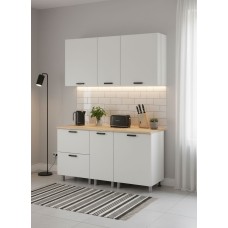 МК Аленушка 1,6м в.4 Лаванда Молочный,скоба черный,сонома