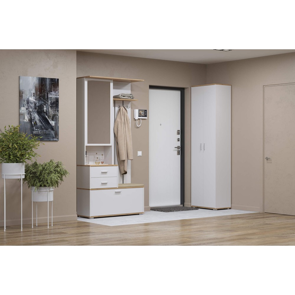 Шкаф Антре 65.07, Белый Шкаф Антре 65.07, Белый