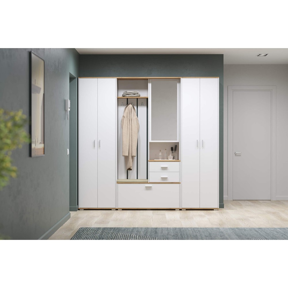 Шкаф Антре 65.07, Белый Шкаф Антре 65.07, Белый