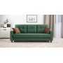 Диван кровать Черри, Зеленый