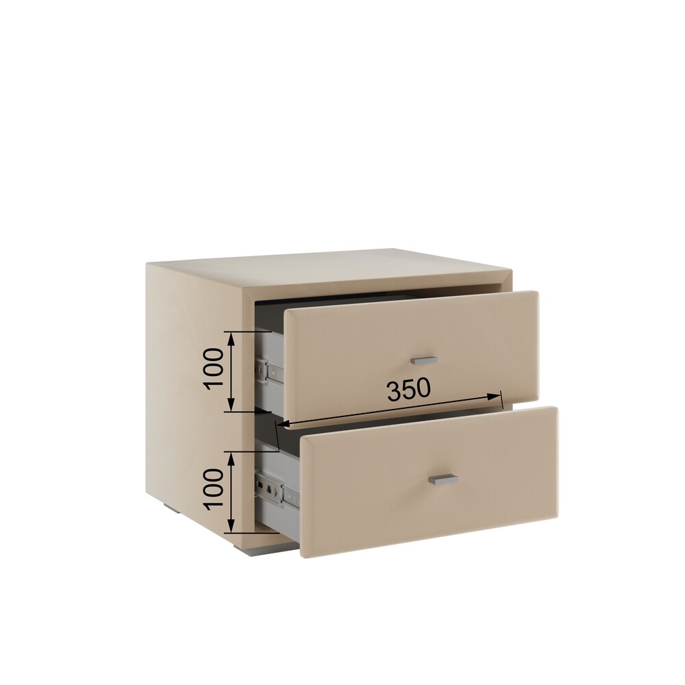 Тумба прикроватная интерьерная, Бежевый Тумба прикроватная интерьерная, Бежевый