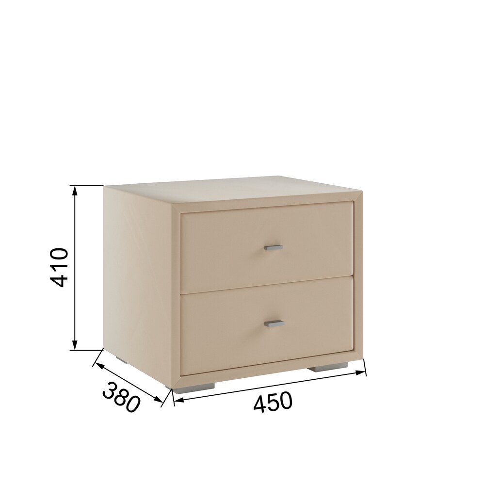 Тумба прикроватная интерьерная, Бежевый Тумба прикроватная интерьерная, Бежевый