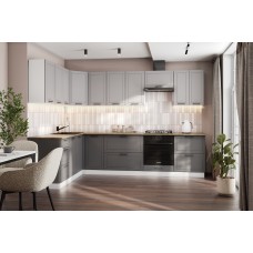 КГ Угловой Вектор 120*300 Нео;Грей (без столешницы) в.65