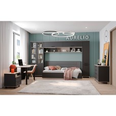 Детская Аурелио. Комплект 5, Антрацит, Блеквуд сатиновый