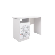 Стол письменный Вега Girl, Белый