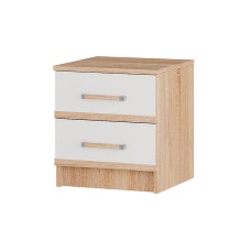 Тумба прикроватная с ящиками Сакура, дуб сонома