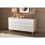 Комод Адажио 56.02-01, Дуб Сонома, Белый
