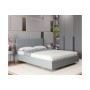Кровать с латами Соло 180*200, Светло-серый