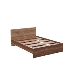 Кровать Ронда с основанием(1,4м) ясень шимо/дуб сонома