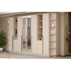 Мадрид Гардеробная система 3,9м, Кашемир