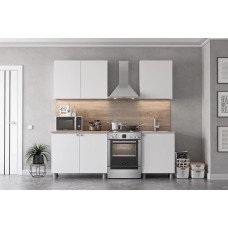 Кухонный гарнитур КГ 6 1.6 м, Белый