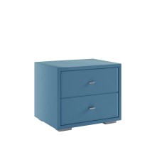 Тумба прикроватная интерьерная, Светло-голубой