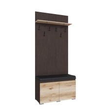 Тумба с вешалкой Плейона, венге Тумба с вешалкой Плейона, венге