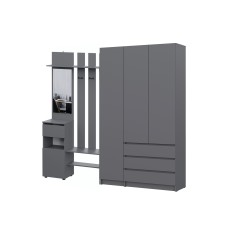 Прихожая Бали, Графит. Комплект 7