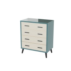 Комод Ланс, Бирюзовый