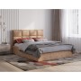 Кровать 160х200 с подъемным механизмом Линда, антик