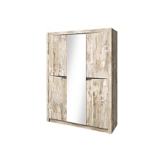 Шкаф трехстворчатый Ривьера, Дуб Юкон, Бетон темный Шкаф трехстворчатый Ривьера, Дуб Юкон, Бетон темный