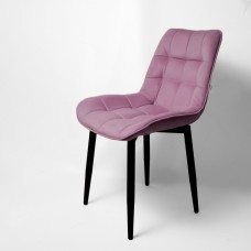Стул "Бостон" белый матовый Velutto 11 пыльная роза Стул "Бостон" белый матовый Velutto 11 пыльная роза