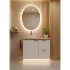 ВГ 1050 Белый (эмаль)/Белый гладкий Арника РМ (со столешницей) в.1 ВГ 1050 Белый (эмаль)/Белый гладкий Арника РМ (со столешницей) в.1